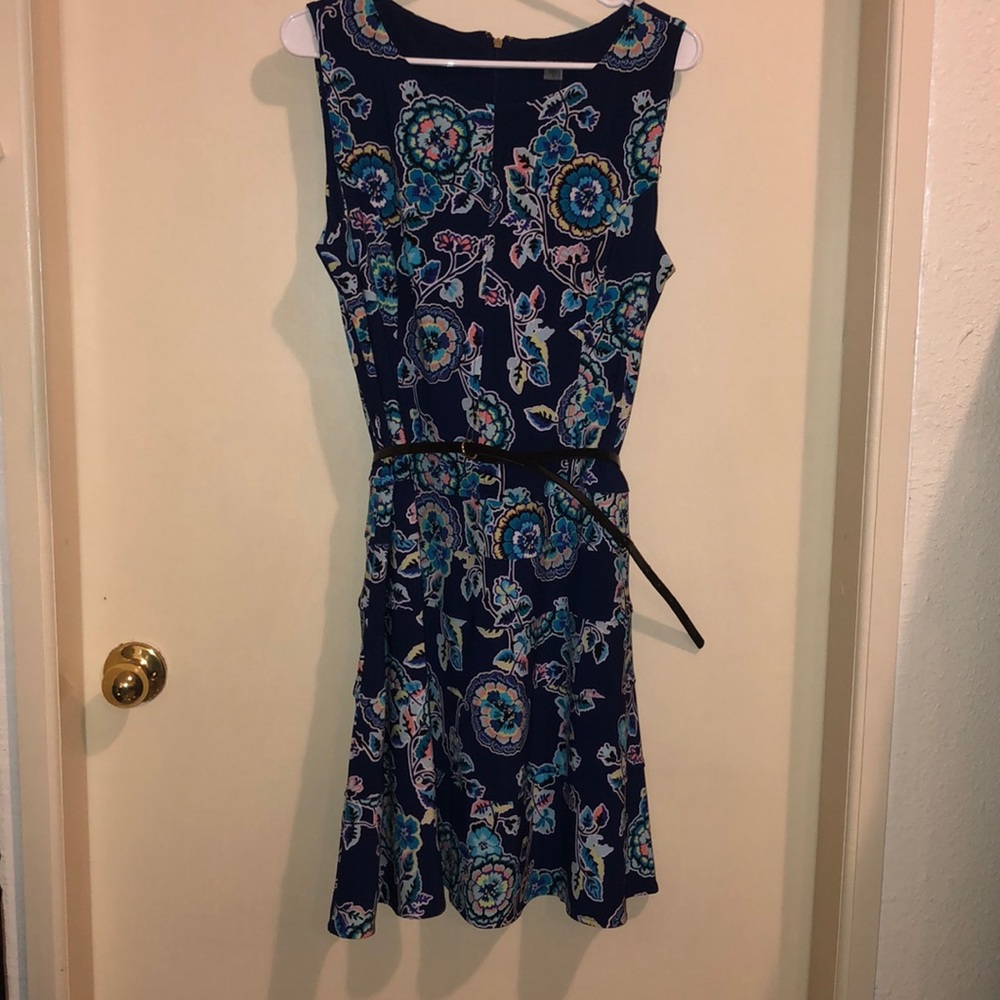 belted dress